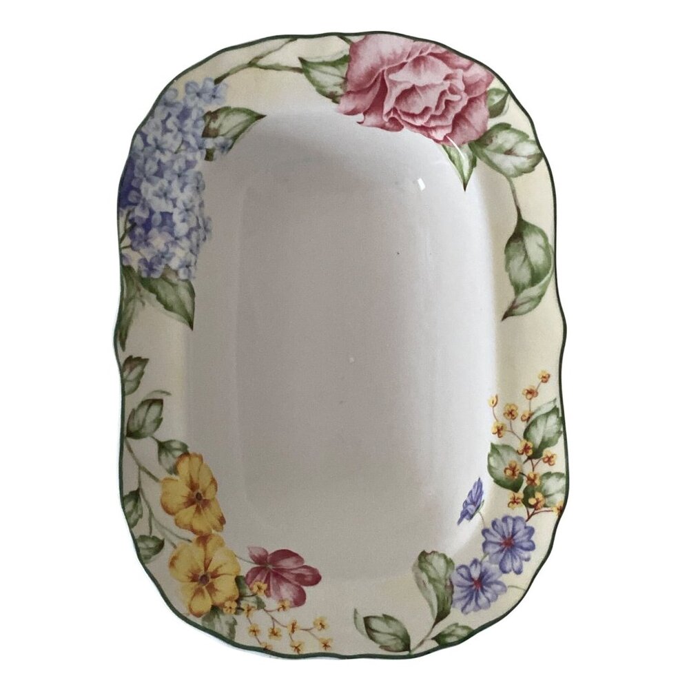 Westbury Court Jessica McClintock Christina Oval Vegetable Serving Bowl
